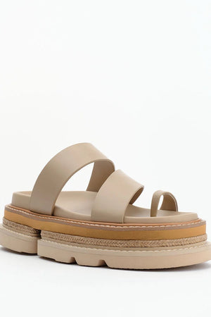 Alias Mae Vanna Platform Slide | Cream || PREORDER ETA 11/09/2026