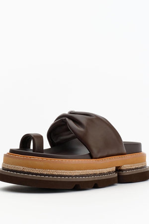 Alias Mae Valerie Platform Slide | Chocolate || PREORDER ETA 11/09/2026