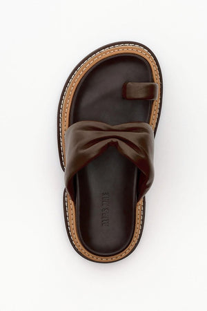 Alias Mae Valerie Platform Slide | Chocolate || PREORDER ETA 11/09/2026