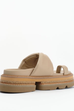 Alias Mae Valerie Platform Slide | Cream || PREORDER ETA 11/09/2026