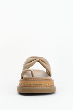 Alias Mae Valerie Platform Slide | Cream || PREORDER ETA 11/09/2026