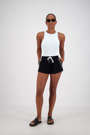 Jasmine Alexa Rosetta Short | Black