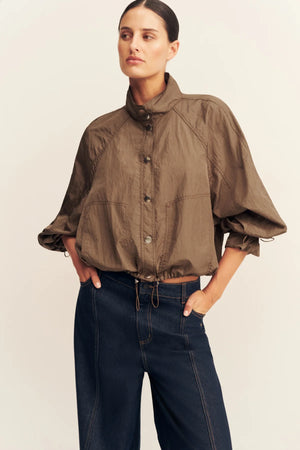 Shona Joy Malika Parachute Jacket | Bronze