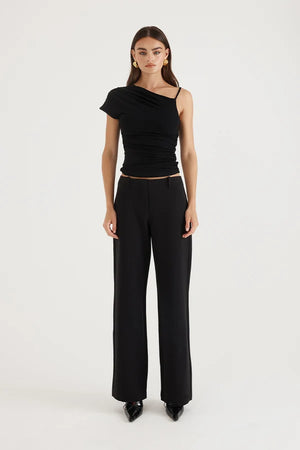 Madison The Label Charlotte Top | Black
