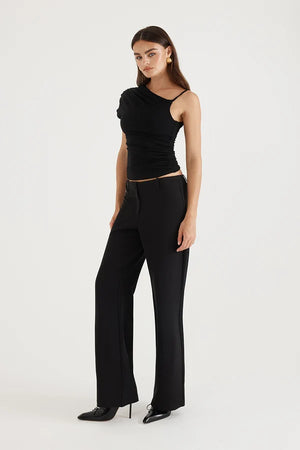Madison The Label Charlotte Top | Black