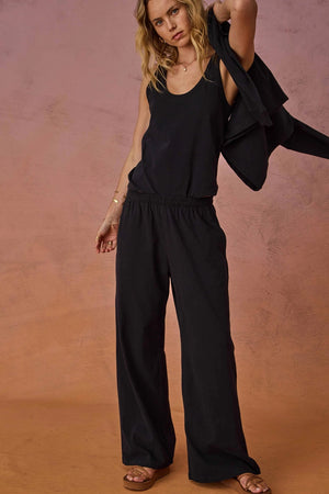 The Upside Soho Tokio Wide Leg Pant | Black