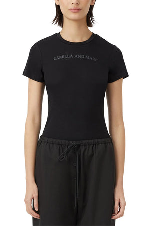 C&M Camilla & Marc Braque Tee | Black