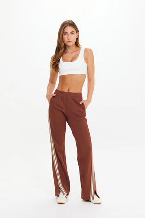 The Upside Petra Flare Pant | Chocolate