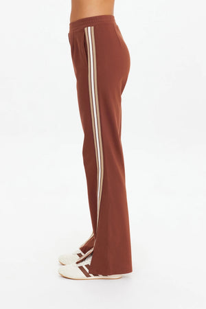The Upside Petra Flare Pant | Chocolate