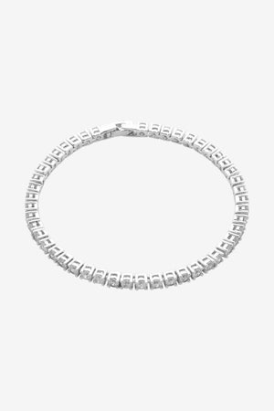 Liberte Dolce Vita Rhodium CZ Bracelet | Silver