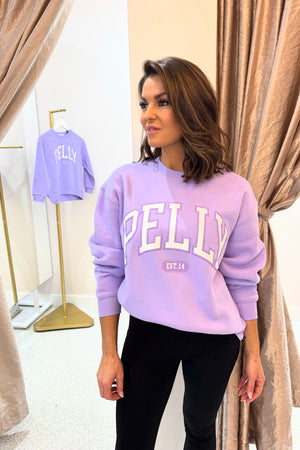 FIFI & ANNIE BOUTIQUE EXCLUSIVE X Ena Pelly Lilly Oversized Sweater | Lilac