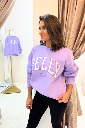FIFI & ANNIE BOUTIQUE EXCLUSIVE X Ena Pelly Lilly Oversized Sweater | Lilac