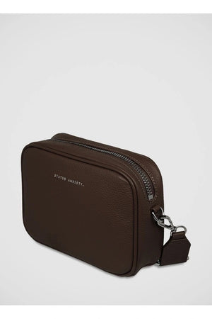 Status Anxiety Plunder With Webbed Strap Bag | Cocoa