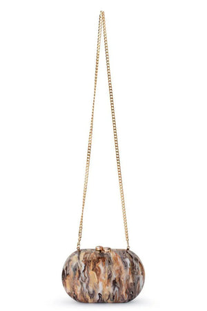 Olga Berg Maeve Marble Bag | Natural