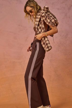 The Upside Petra Flare Pant | Chocolate