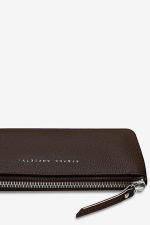 Status Anxiety Smoke and Mirrors Wallet | Cocoa