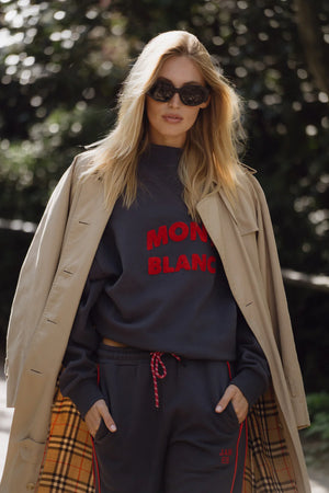 Araminta James Mont Blanc Sweatshirt | Noir