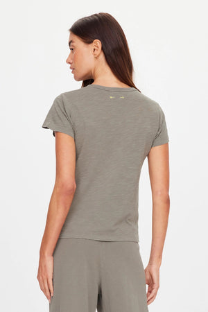 The Upside Avalon Crew NeckBaby Tee | Washed Sage || PRE_ORDER ETA 27/10/2026