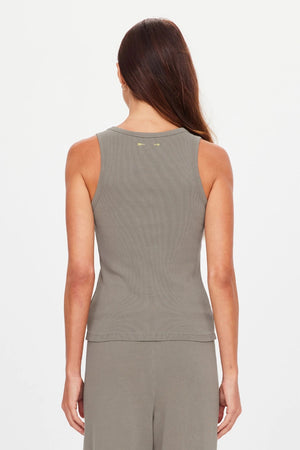 The Upside Bangalow Scoop Tank Top | Washed Sage || PRE_ORDER ETA 27/10/2026