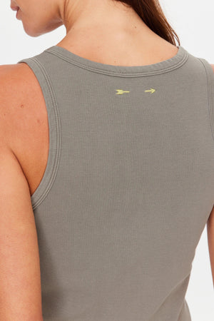 The Upside Bangalow Scoop Tank Top | Washed Sage || PRE_ORDER ETA 27/10/2026
