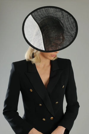 Morgan & Taylor Niah Plate Fascinator | Black