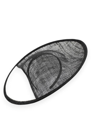 Morgan & Taylor Niah Plate Fascinator | Black