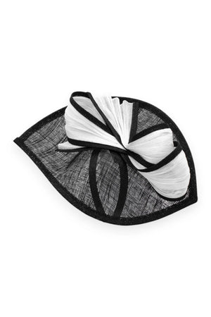 Morgan & Taylor Xanthia Fascinator | Black / White