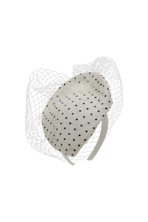 Morgan & Taylor Willow Fascinator | Ivory White || PRE-ORDER ETA 27/10/2024