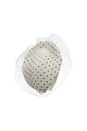 Morgan & Taylor Willow Fascinator | Ivory White || PRE-ORDER ETA 27/10/2024