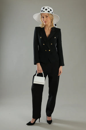 Morgan & Taylor Francesca Racewear Droop Hat | White