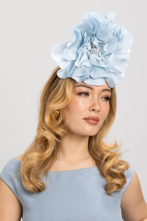 Morgan & Taylor Cindy Fascinator | Pale Blue || PRE-ORDER ETA 27/10/2024