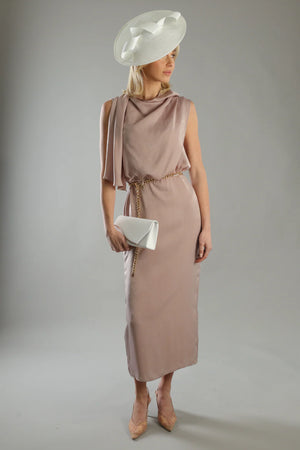 Morgan & Taylor Trisha Fascinator | White