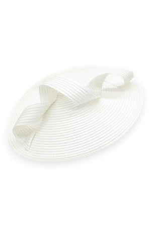 Morgan & Taylor Trisha Fascinator | White