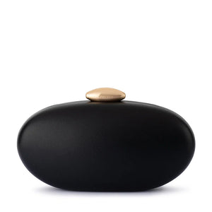 Olga Berg The Yuzu Oval Clutch | Black || Pre_ Order ETA 4/10/2026