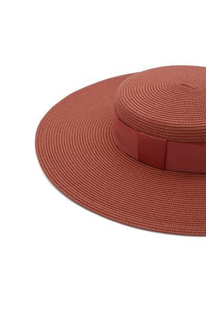 Morgan & Taylor Macy Boater | Rose Pink || PRE-ORDER ETA 27/10/2024