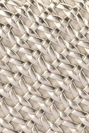 Olga Berg The Mali Textured Clutch | Gold || Pre_ Order ETA 4/10/2026