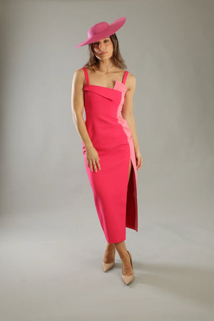 Morgan & Taylor Mona Plate Hat | Bright Pink || PRE-ORDER ETA 27/10/2024