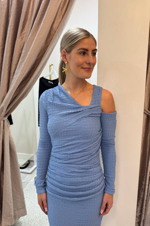 Sovere Solstice Dress | Slate Blue