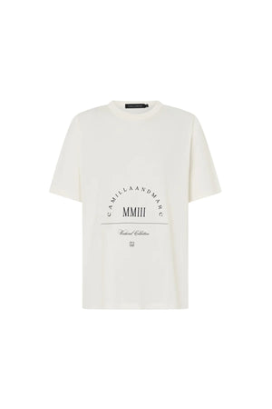 C&M Camilla & Marc Arcturus Graphic Tee | White