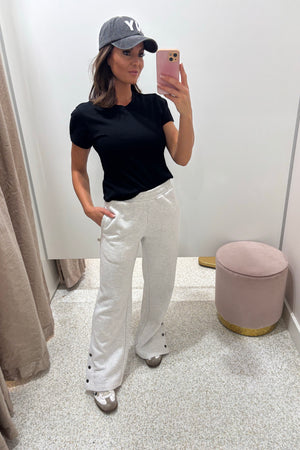 Araminta James Snap Hem Trackpant | Cloud