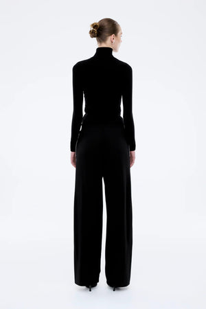 Ena Pelly Valentina Stripe Pant | Black/Off White || Best Seller Restocked