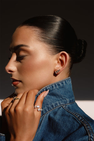 Liberte Luxe Audrey Ear Climber | Gold