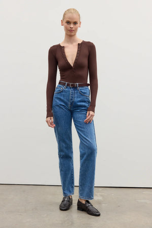 Bayse Brand Lara Bodysuit | Chocolate || BEST SELLER RESTOCKED