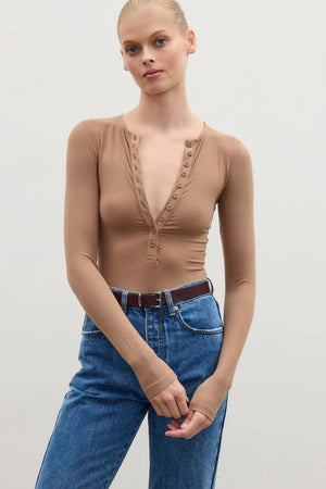 Bayse Brand Lara Bodysuit | Macchiato