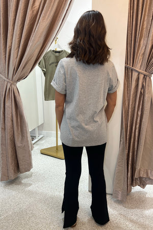 C&M Camilla & Marc Grayson Tee | Grey Marl