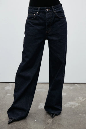 Bayse Brand Perry Denim Jeans | Dress Blue