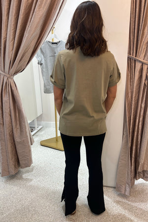 C&M Camilla & Marc Odessa Graphic Tee | Sea Grass