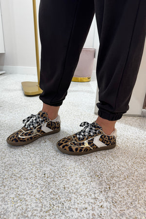 Hael & Jax Generous Sneaker | Leopard