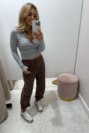 Chosen By Fifi & Annie Cleo Weekender Jean | Chocolate