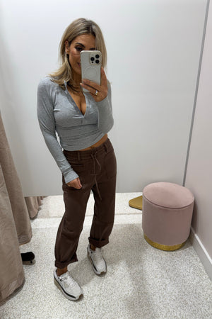 Chosen By Fifi & Annie Cleo Weekender Jean | Chocolate